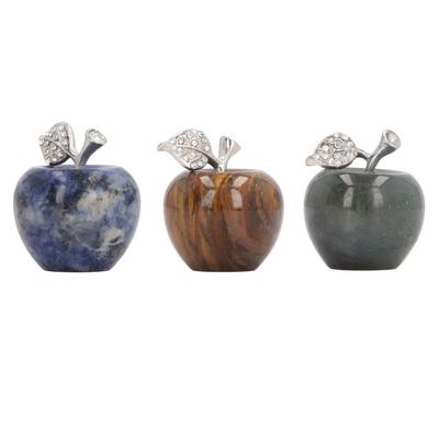 Figurine Presse-papier Objet de collection Décoratif Figurine de Fruit Ornement pour Maison Chambre Voiture Bureau