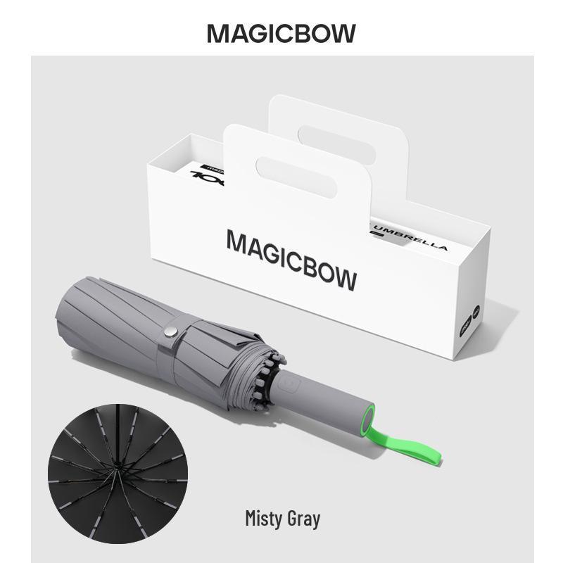 

Автоматический складной зонт с 72 спицами и цветными блоками: Двойное использование для женщин и мужчин, в дождь или в солнечную погоду, с солнцезащитным козырьком. Gift Box Set - Automatic Umbrella Series