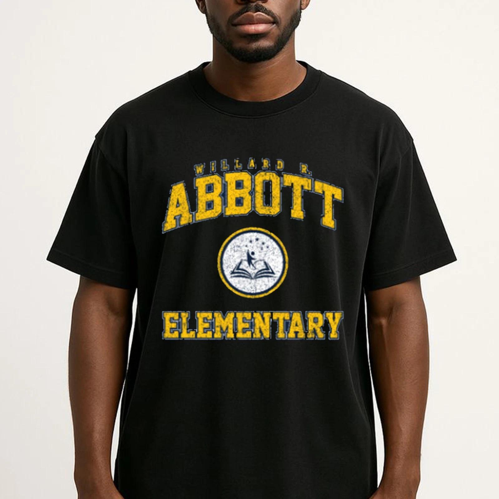 Retro Abbott Elementary Tee University Style, Abbott Elementary TV Series Fans XL