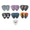 13 Pcs Guitar Picks Medium Celluloid Guitar Plectrums with Box Instrument AccessoriesTexture