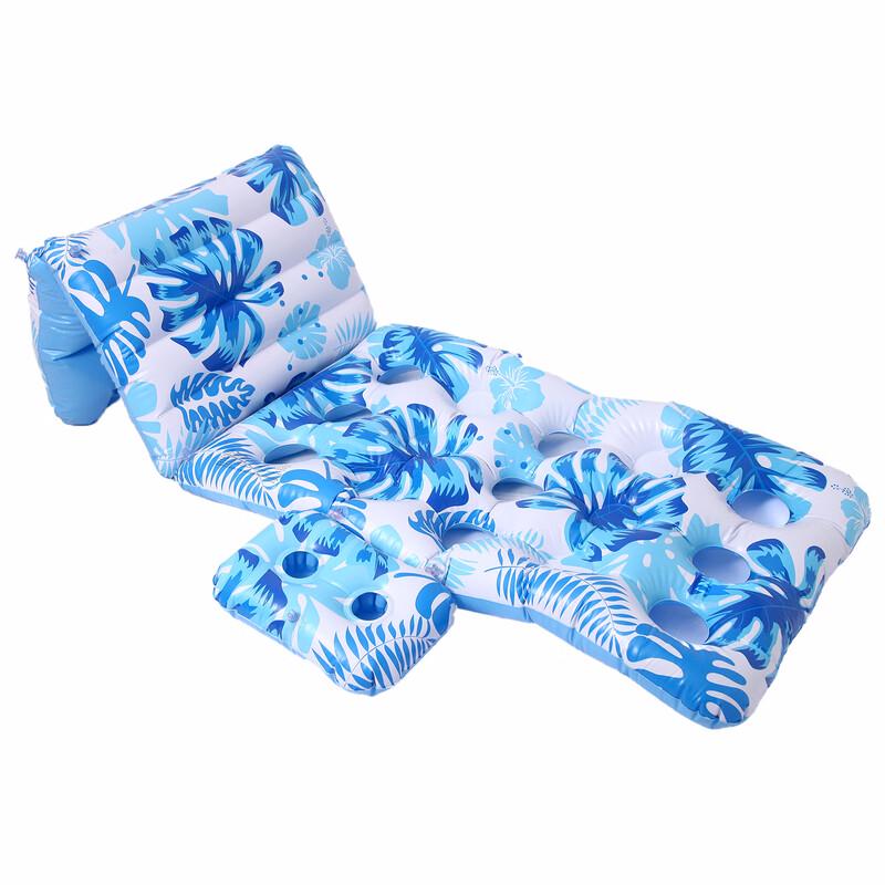 Maple Leaf Inflatable Pool Lounge Float