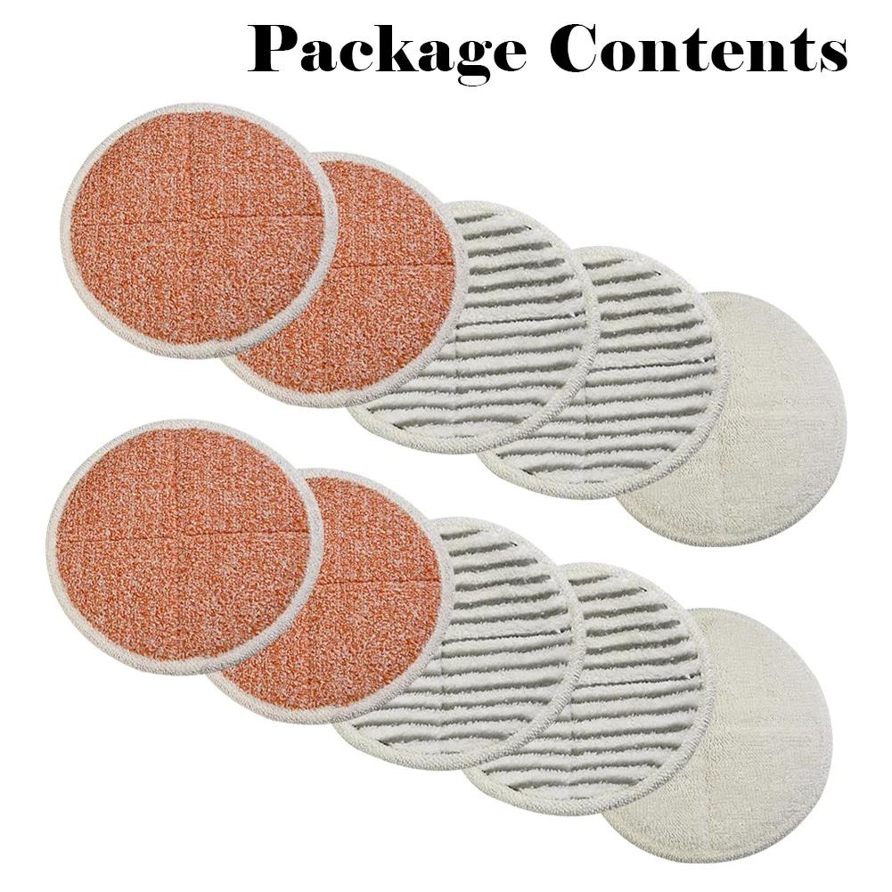 For Bissell For SpinWave 20522 2240N 2039A Microfiber Cleaning Pads Reusable Mop Heads For Hard Floor Kitchen Bathroom Home China Mainland