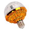 E27 Rotating Ball Light Bulb PC 6W LED RGB Party Lamp Bulb with 8.2ft Plug Wire for KTV Bar