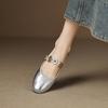 French retro Mary Jane shoes spring and summer new round head soft sole shallow mouth commuting versatile women's single shoes four seasons shoes