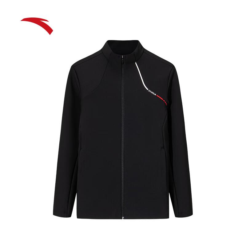 Anta CHN Series Men s Brushed Warm Stand-Collar Sport Jacket L