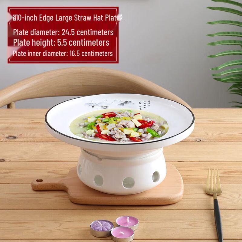 

Ceramic Candle-Heated Serving Dish