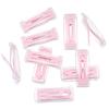 10Pcs Solid Color Hairpins BB Hair Clips Lovely Rectangle Girls Snap Clip Barrettes For Headwear Hair Style Wash Up Makeup Tools