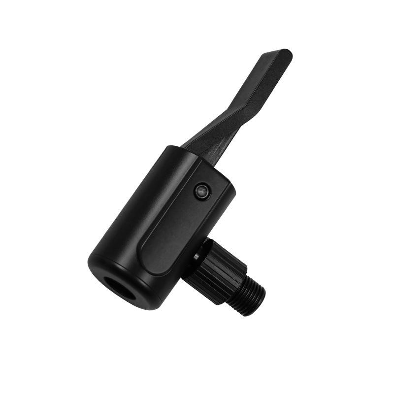 Kompatibilný kozmetický ventilček pre pumpu Xiaomi Mijia Air Pump 2D Inflator, Univerzálna rýchloupínacia hlavica, Rozhranie M8. black