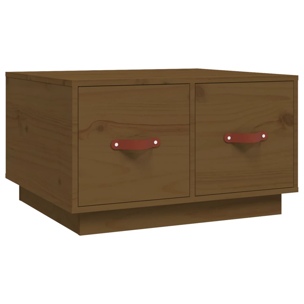 Coffee Table Honey Brown 60 x 53 x 35 cm Solid Pine Wood