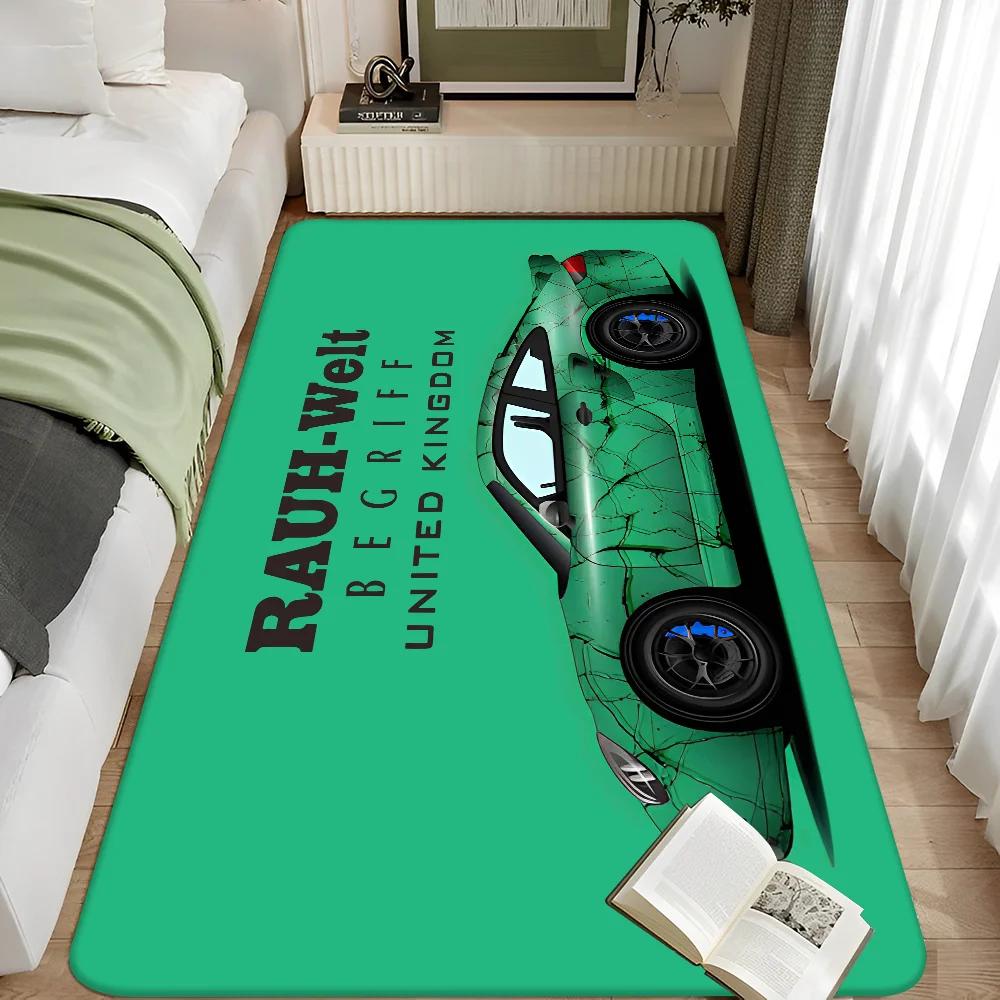 Alfombra Deportiva JDM RWM de Tokio para Decoración del Hogar Felpudo Alfombras de Sala de Estar Alfombra de Dormitorio Pasillo Alfombra Antideslizante Alfombra de Cocina Felpudos