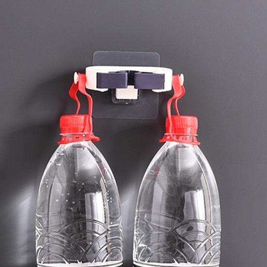 Wall Mounted Mop Organizer Broom Holder Strong Load-bearing Non-Slip Design Waterproof Mop Storage Rack Broom Hanger Hook