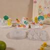 Flexible Easter Candle Holder Mold Heat Resistant DIY Decor Mold Spring Renewal Mold  Home Gift