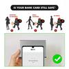 Car ID Bank Card Business Card Stainless Steel Storage Case For Mercedes Benz W124 W203 W204 SLK CLA SL SLC C CLASS B CLASS E PK3