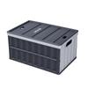 VEVOR Plastic Collapsible Storage Bins with Lids, 65L 3 Packs, Stackable Folding Storage Crates with Handles, Holds 38 kg Per Bin
