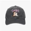 Ganni Vintage Washed Pony Logo Baseball Cap B3020094