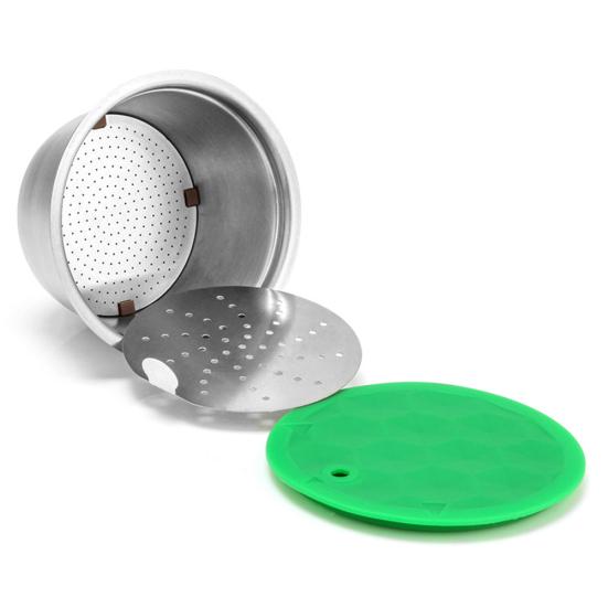 Stainless Steel Reusable Coffee Capsule Filter Cup for Dolce Nespresso Machine