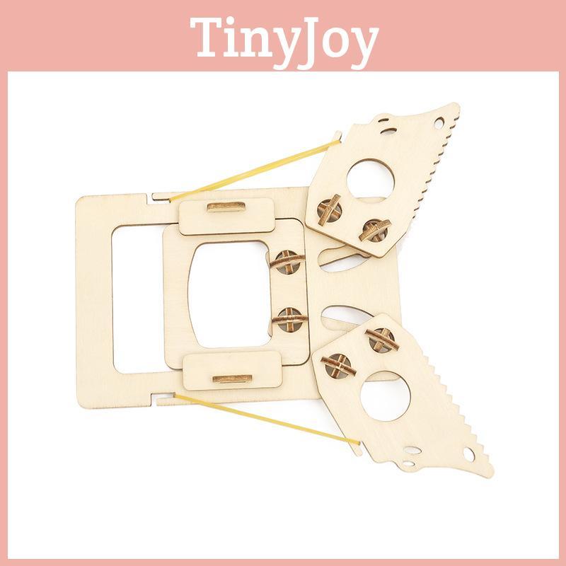 Kid's Diy Mechanical Hand Puzzle Educational Toy Wooden Material Pack M-12