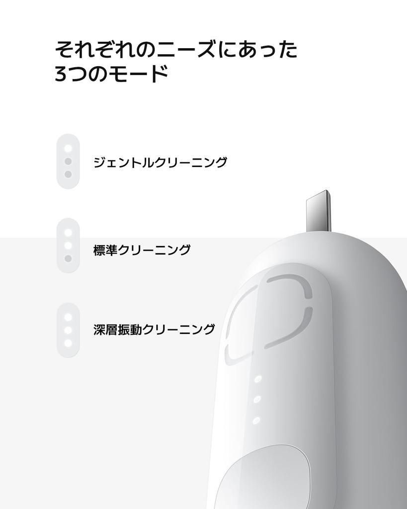 Xiaomi Oscillation Electric Sonic Dual Oscillation 3 Battery Life Toothbrush, Toothbrush, Angle, Modes, Type-C Port, 180-Day (White)