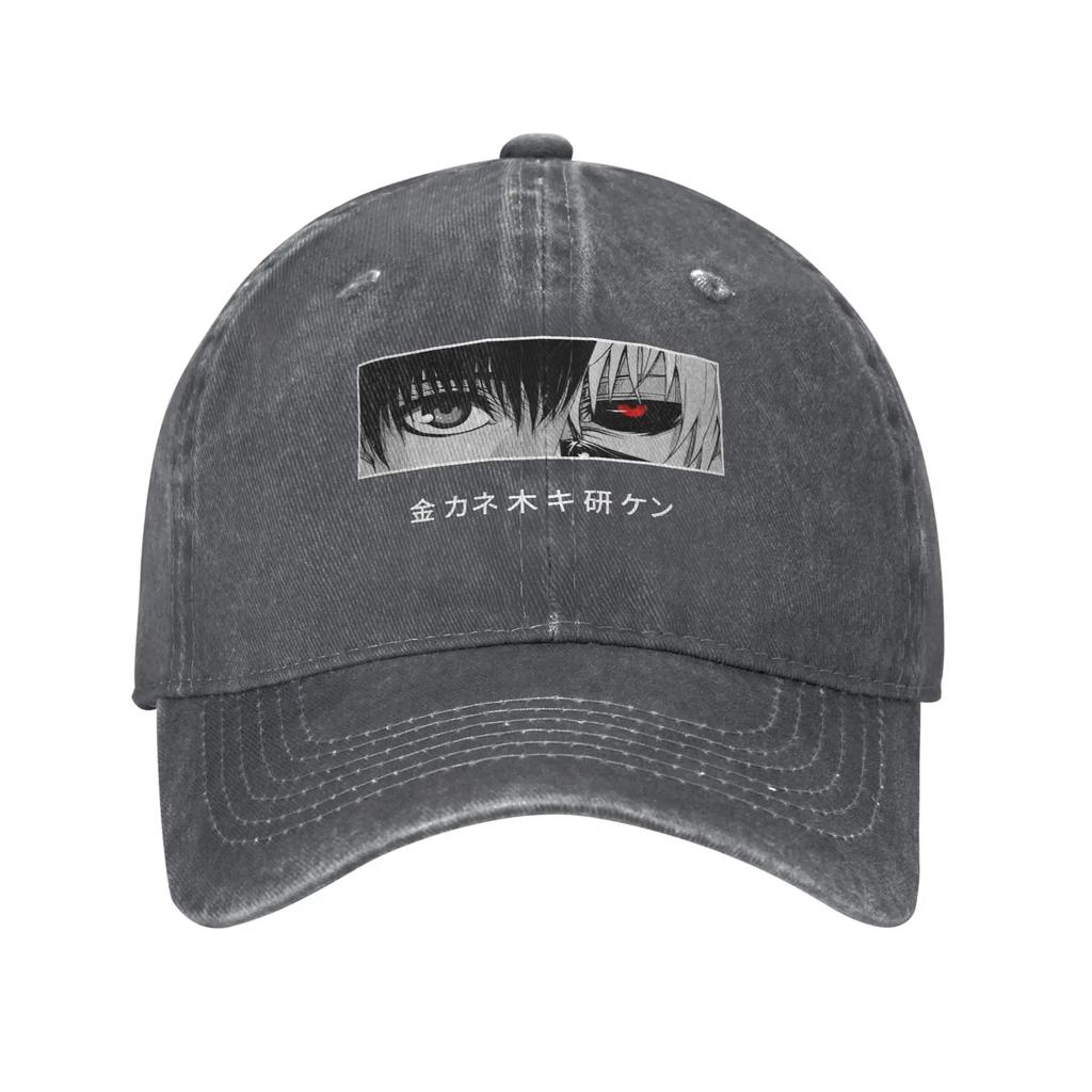 Baseball Cap Tokyo  Summer Fashion Trucker Hat Anime Ghouls Unisex Adult Custom DIY Outdoor Sport Wholesale Baseball Caps