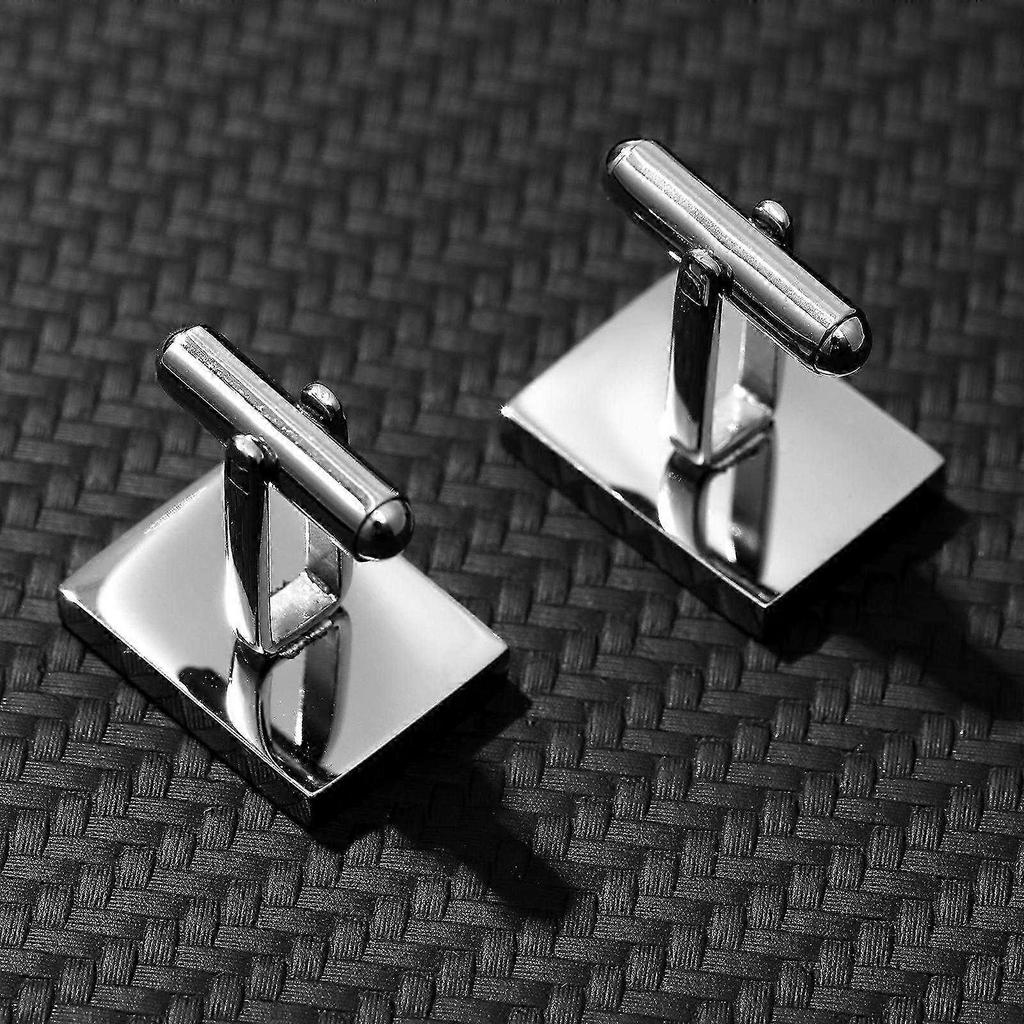 Vintage Jewerly Set Brass Business Cuff Link Sleeve Button Cufflinks