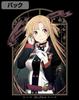 Sword Art Online the Movie Asuna Full Color Work Shirt Black M Size -Ordinal Scale-