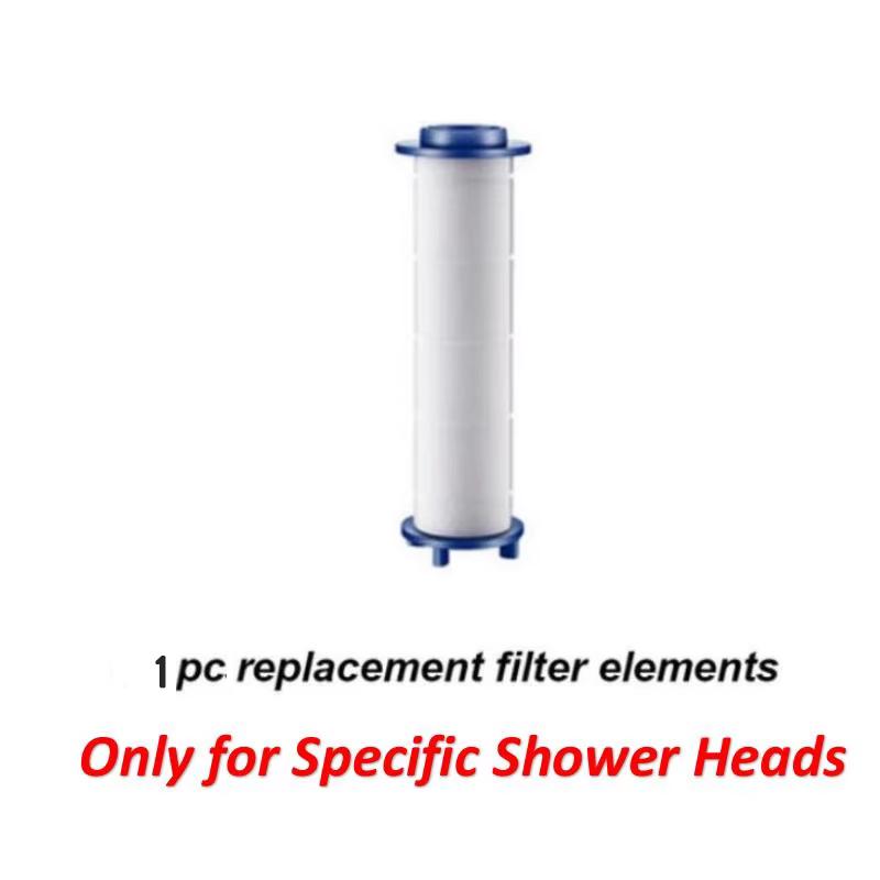 Massage Spa Pressurized Shower for Bathroom Accessories Three Level Adjustment Showerhead High Pressure Knobs Filter Shower Sets