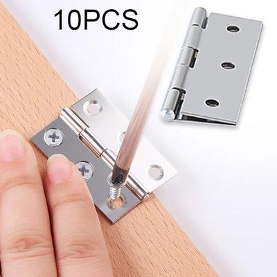 Ball Bearing Hinge Stainless Steel 10PCS 4 Mm Butt Internal For Door Office Kit Reliable Replacement Brand New
