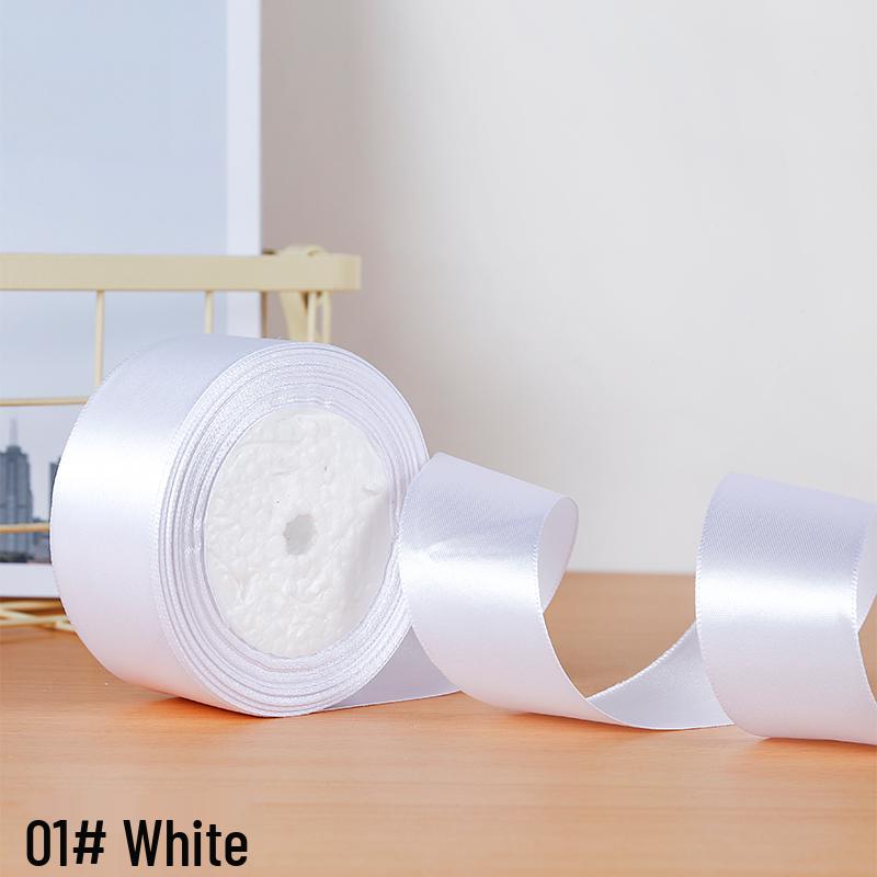 Handmade 4cm Silk Rose Ribbon for Gift Wrapping and DIY Jewelry