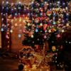 1pc 96LED Star Curtain Light with 8 Lighting Modes USB Powered Indoor Hanging Lamp Perfect For Christmas Wedding Home Decoration