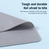 Silicone Pet Food Mat With High Lips Non-Stick Waterproof Pet Food Feeding Pad