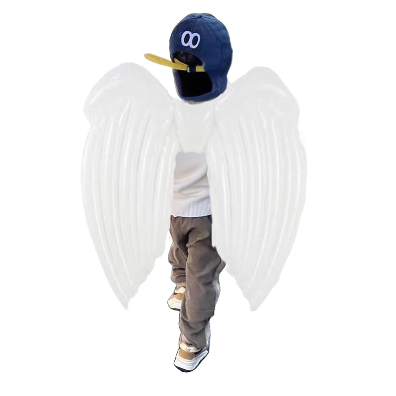

[Grand Rover] angel wings balloon cosplay white adult costume 94cm angel wings devil s wings costume festival photograph disguise (4)