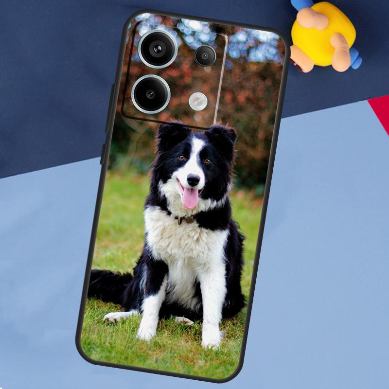 Border Collie Dog Phone Case For Xiaomi Redmi Note 13 11 9 10 12 Pro Plus 9S 10S 11S 12S 9C 10C 12C 13C Cover