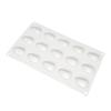 Silicone Cake Molds 15-Cavity Strawberry Shape Mousse Cake Baking Mold Reusable Non-Stick Bakeware Food Making Cooking Tool For