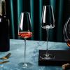 2 ks Čirý křišťálový pohár na víno Svatební sklenice na skleničku na sklenici Velké břicho Malé ústa Burgundský pohár Sherry Champagne flétna