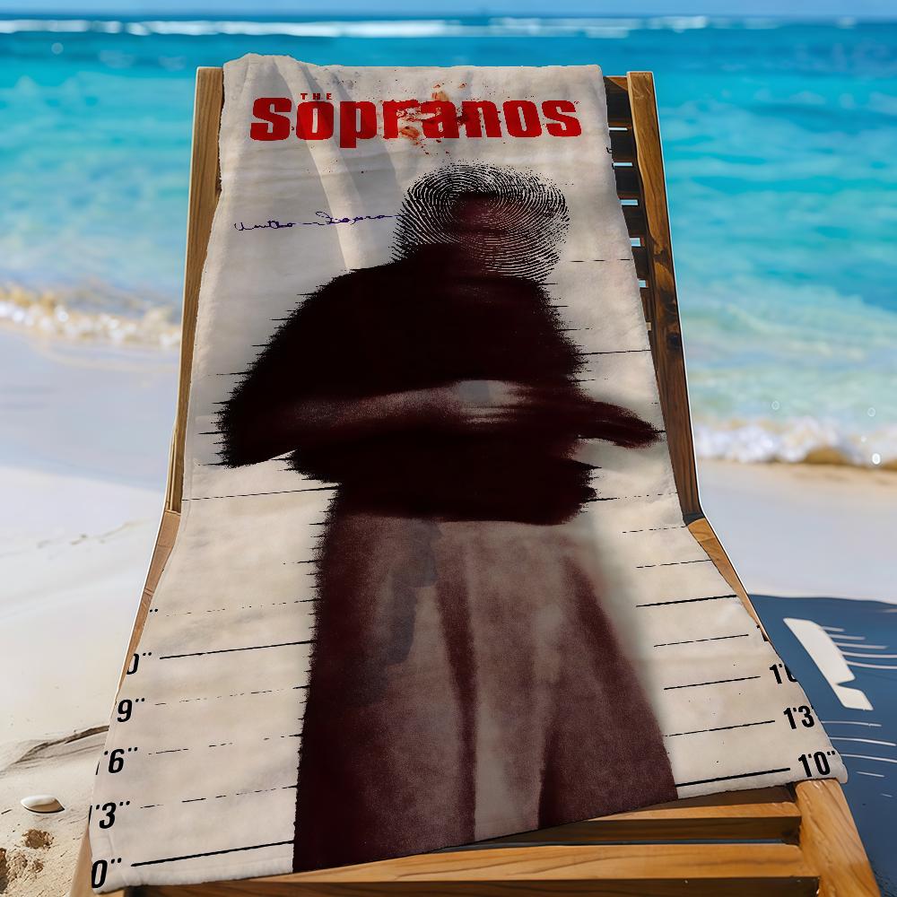 TV The Sopranos Towel Sports Quick Dry Travel Camping Gear Sandproof Soft Light Large Beach Towel