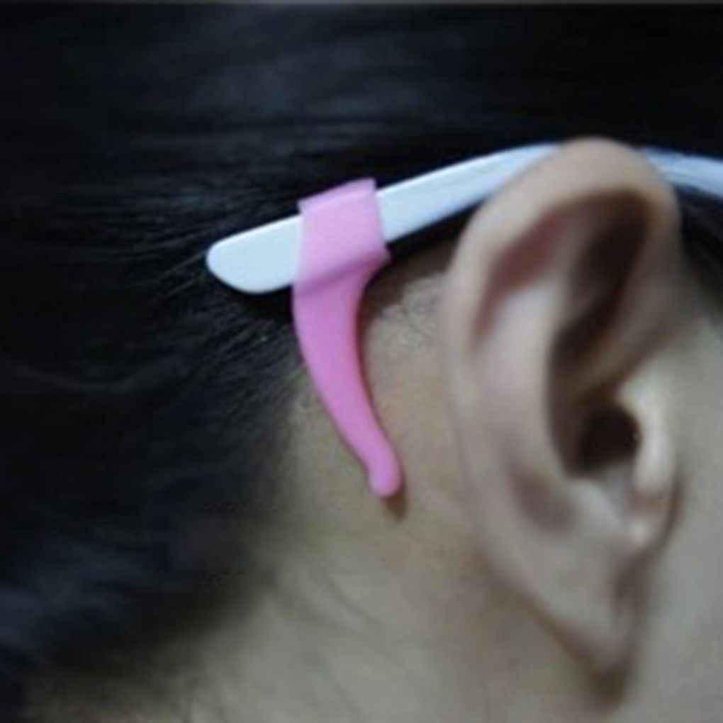 

2 пары противоскользящих наконечников, силиконовые крючки для очков, держатель для очков, спортивные очки 2