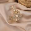 Blume Perle Legierung Brosche, Ein Leichter Luxus High-End Anstecknadel Zubehör, Passt Gut zu Korsagen für Kleidung