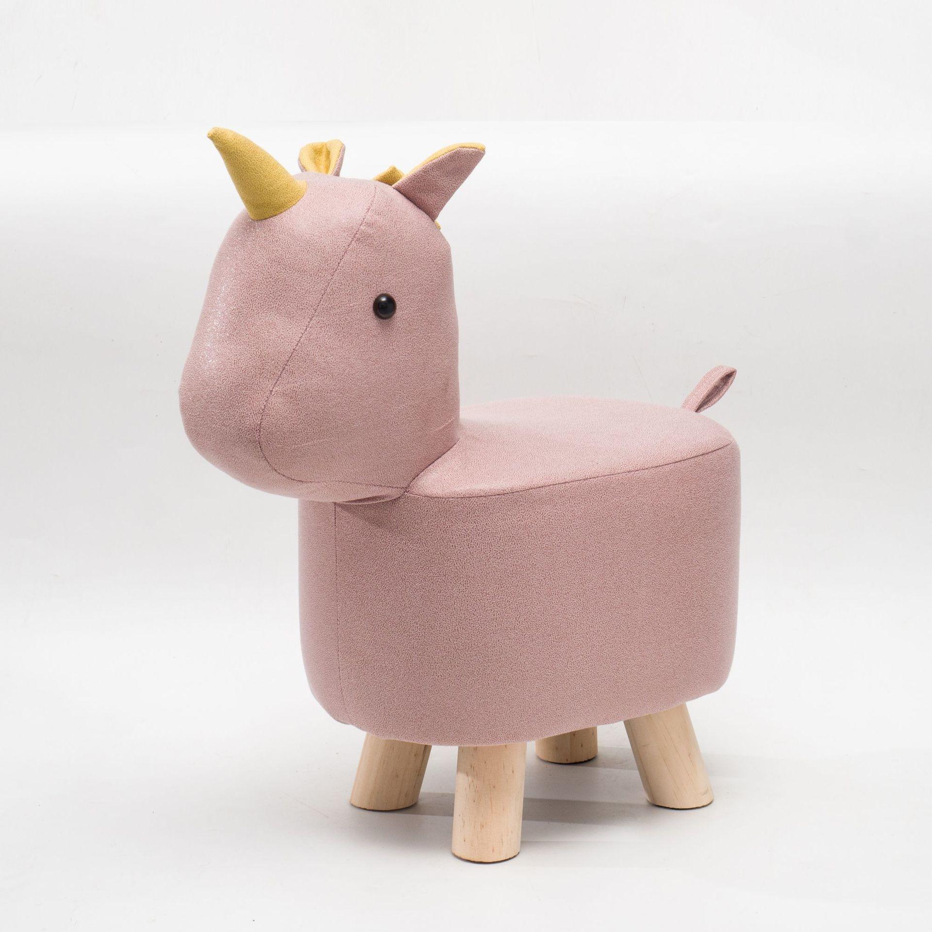 

Креативний табурет Дитячий скандинавський стиль Ґанок Мультяшна зміна взуття Маленький табурет Вітальня Дерев яна тварина Низький табурет