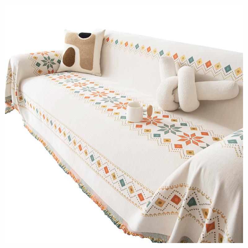 Chenille Sofa Towel Four Seasons Universal All-Inclusive Sofa Cover Dust Cover One-Piece Sofa Cover Cloth Anti-Scratching