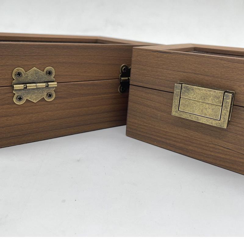 Retro Edition Black Walnut 10-Slot Watch Display Box