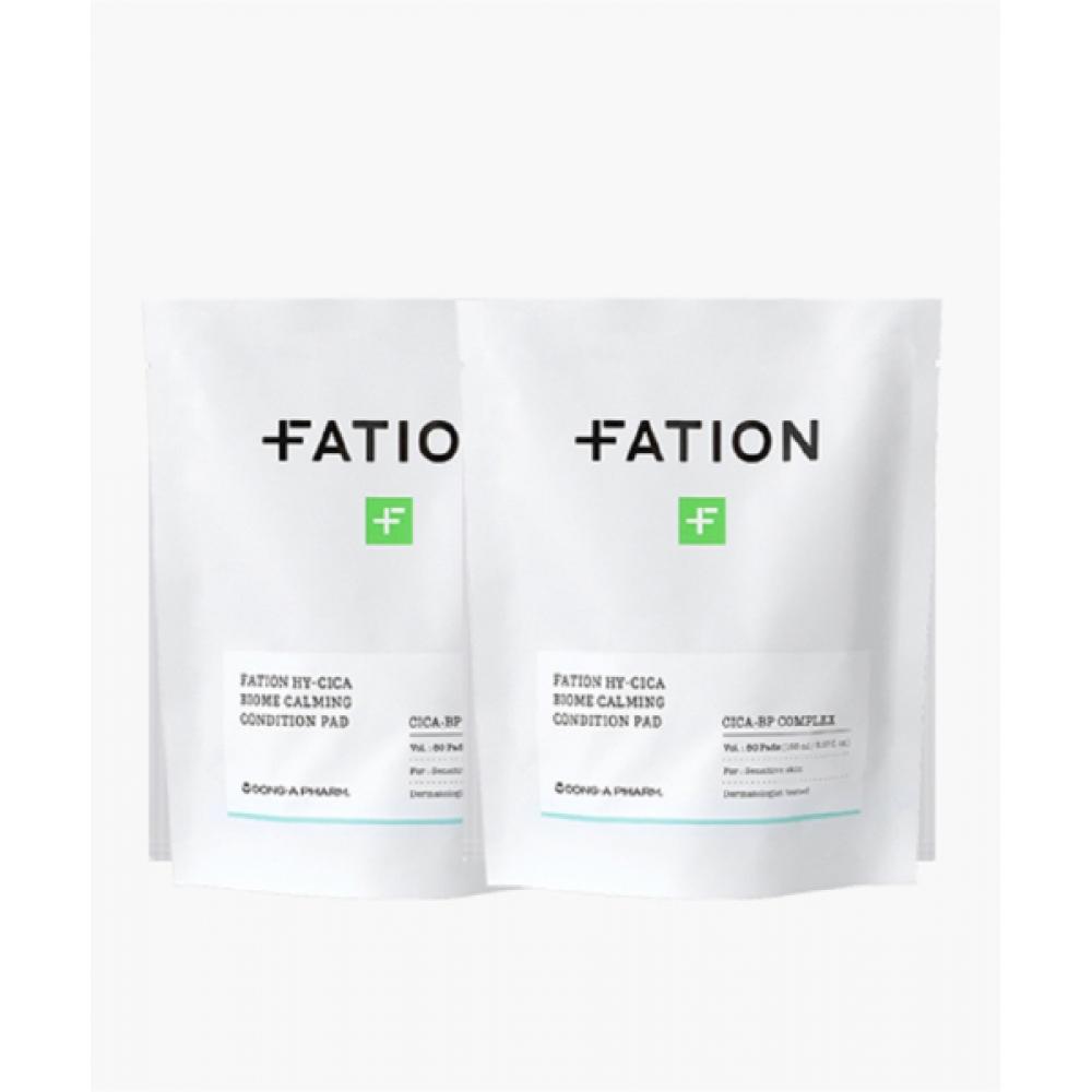 Fation Hi Cica Biome CalmIng Condition Pad 2 Refill Packs  160 Sheets In Total none