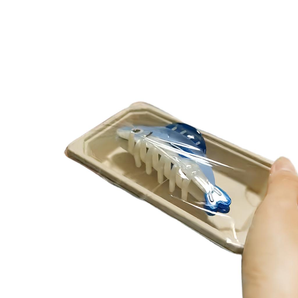 Fashion Fish Shape Hair Claw NonSlip Grip Hair Styling Tool Resin Hairpin For Daily Use And Gift Giving for Women