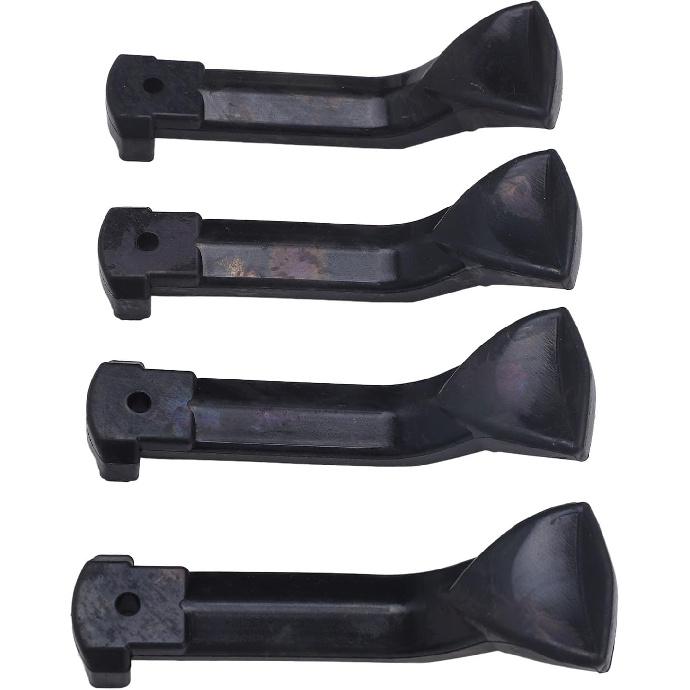 4 Sets Hood Strap Panel Latch Kit 517302448 Impact Proof Hood Strap Panel Locking Latch Replacement for Ski Doo REV MXZ GTX