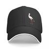 Bílá čáp Baseballová čepice Golfové oblečení čajová Klobouk Snap Back Klobouk Rybářská čepice Dámské Unisex