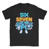 Men Women TShirt Steal a Brainrot Six Seven 67 Italian Brainrot Gaming Funny Cotton Tees Short Sleeve T Shirts Tops Big Size