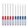 3mm Mini Screwdriver with Transparent Handle - Perfect for Mobile Phone & Computer Repairs, Phillips & Slotted Tips