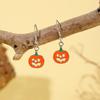 1 Pair Halloween Earrings Bat Ghost Hand Spider Pumpkin Ghost Black Cat Shape Drop Earrings Jewelry Accessories