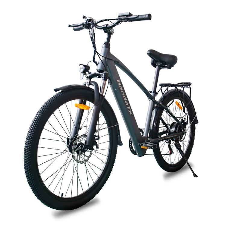 HedaTX TX1 500W Electric Bike, 28MPH Max Speed, Shimano 7-Speed, Removable Battery, 3 Riding Modes, Front & Rear Disc Brakes