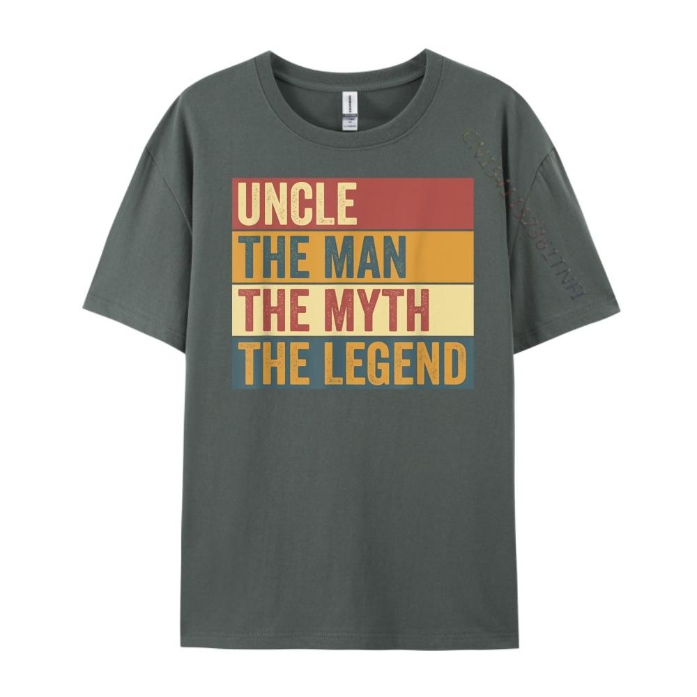 Funny Uncle Legend Saying Mens Graphic Tshirts T Shirt Men Christmas
