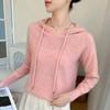 Women's Autumn/Winter Thick Knit Hooded Cashmere Sweater Jumper